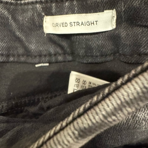 Women’s curvy Straight  “vintage black” Jeans with stretch🖤cute & very comfy🖤 - Picture 10 of 13